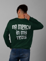 No Mercy Green Sweatshirt - Image 2