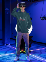 Olive Skull Hoodie - Image 3