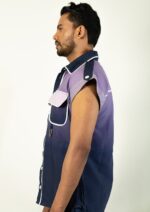 Grape Bleed Drawcord Shirt - Image 2