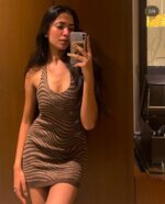 Backless Knotted Short Dress