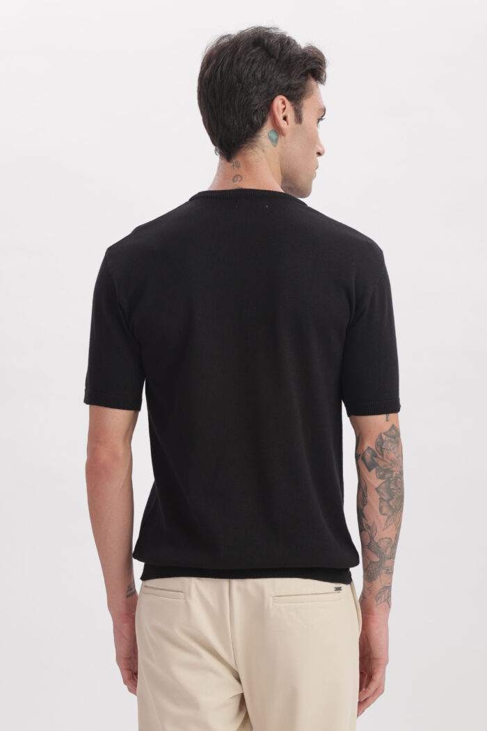 Back shot of Onyx Crewneck from The Seasons