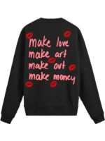 Love, Art, Money Crewneck