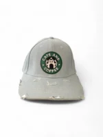 Cats and Coffee - Denim Cap - Image 2