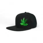 Green Leaf - Hip Hop Cap - Image 3