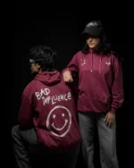 Bad Influence - Stone Wash Hoodie - Image 3