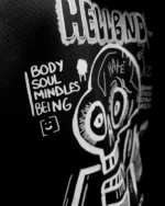Bad To The Bone - Hand Drawn Hoodie - Image 5