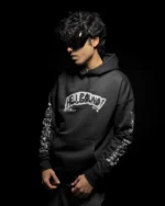 Bad To The Bone - Hand Drawn Hoodie - Image 4