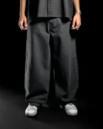 Charcoal Baggy Denim Jeans - Limited Edition - Image 2