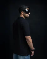 Black Polo T-Shirt - Image 2