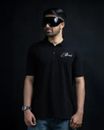 Black Polo T-Shirt