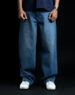 Blue Baggy Denim Jeans - Limited Edition - Image 2