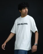 Early Life Crisis - Puff Print Oversized T-Shirt