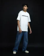 Early Life Crisis - Puff Print Oversized T-Shirt - Image 4