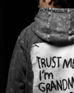 Grandma's Boy - Stone Wash Hoodie - Image 2