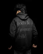 God's Least Favourite - Heavyweight Hoodie - Image 4
