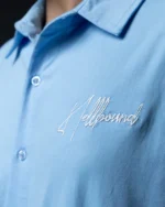 Sky Blue Oversized Shirt - Image 2