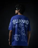 Stars Around Oversized T-shirt - Image 2