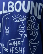 Stars Around Oversized T-shirt - Image 3