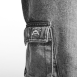 Grey Denim Cargo - Image 4