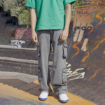 Grey Denim Cargo - Image 5