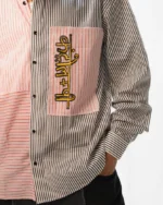 LOGO MISMATCHED STRIPES SHIRT - Image 3