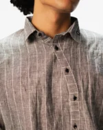 LINEN STRIPES SHIRT - Image 5