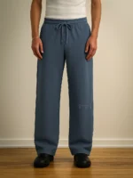 BASIC TRACK PANTS IN CHARCOAL GREY [UNISEX]