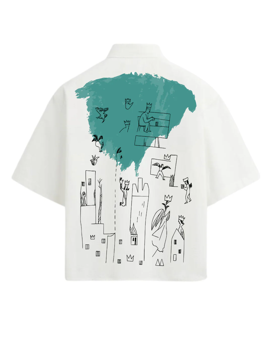 AFTERSCHOOL BOXY-FIT SHIRT [UNISEX] - Image 4
