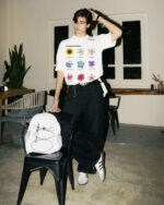 FLR T-SHIRT IN WHITE [UNISEX] - Image 5